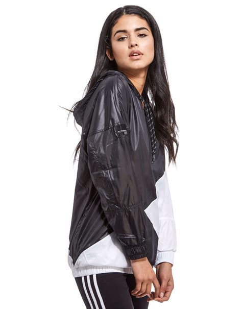 Adidas windbreaker jacket women's